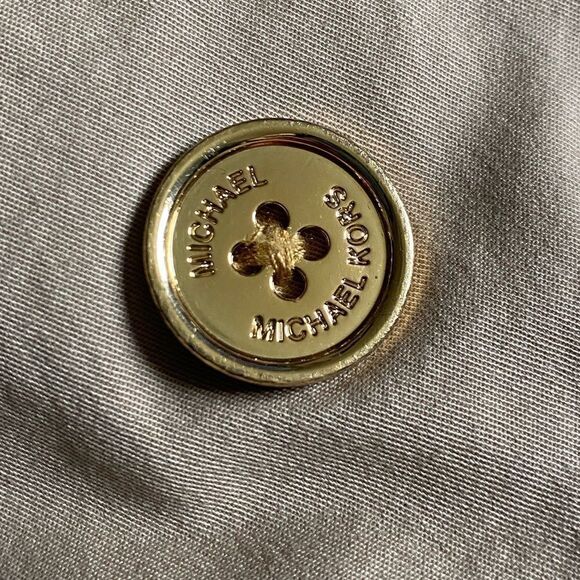 Michael Michael Kors Tan Button Front Jacket - Picture 5 of 12